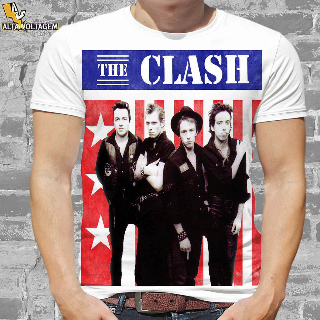 Camiseta the clash sale