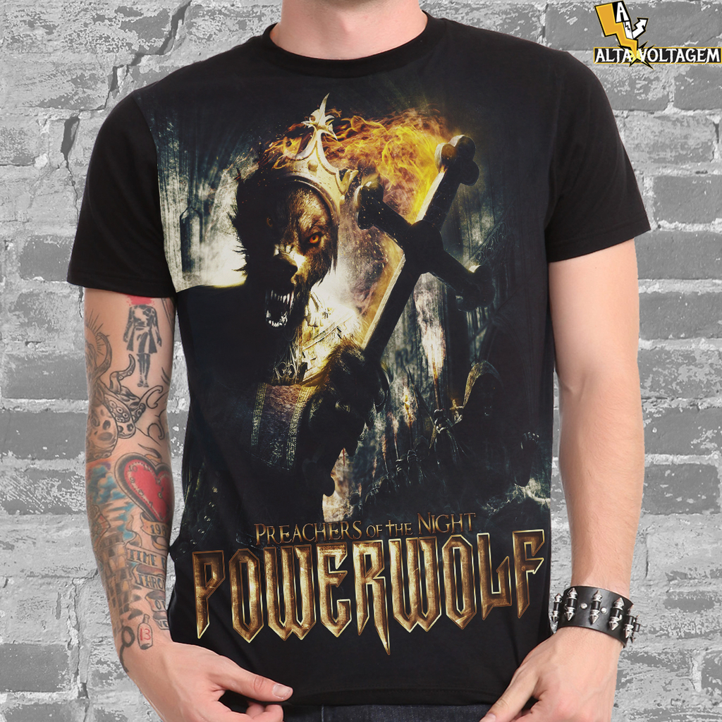 POWERWOLF-Camiseta de Night Of The Werewolves, UNISEX, talla  estadounidense, S-2XL - AliExpress