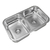 Pileta Acero Inoxidable Cocina Doble C28/18 59x34x18 L304 Johnson Aceros