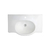 Lavatorio L6V1J/B Ferrum 1 Orificio 64cm Venecia Blanco