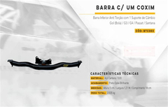 Barra Inferior Vw Gol Bola Com Suporte De Cambio Golg2 G3 G4 - comprar online