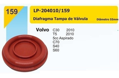 Diafragma Tampa Válvula Volvo C30 T5 C70 S40 60 Lp204010/159 - comprar online