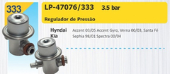 Regulador De Pressão Hyundai Accent Kia Sephia 3.5 Bar