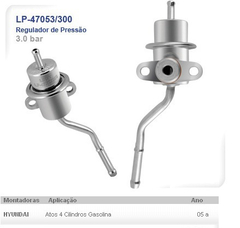 Regulador De Pressão Hyundai Atos / Lancer Galant Lp300