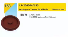 Diafragma Tampa Válvula Bmw 320 X1 118 Motores N46 61mm - comprar online