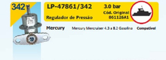 Regulador De Pressão Mercury Mercruiser 4.3 A 8.2 Gas. - comprar online