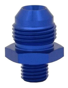Niple Adaptador M18 1.5 Métrico Para 8an - Azul -dm