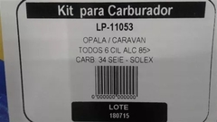 Kit Junta Carburador Opala / Caravan Todos 6 Cil Alcool 85 na internet