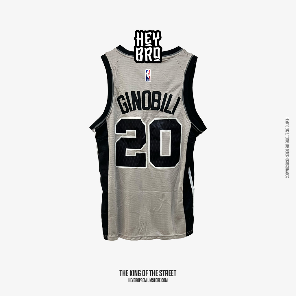 CAMISETA NBA STAMENT EDITION SAN ANTONIO SPURS - MANU GINOBILI