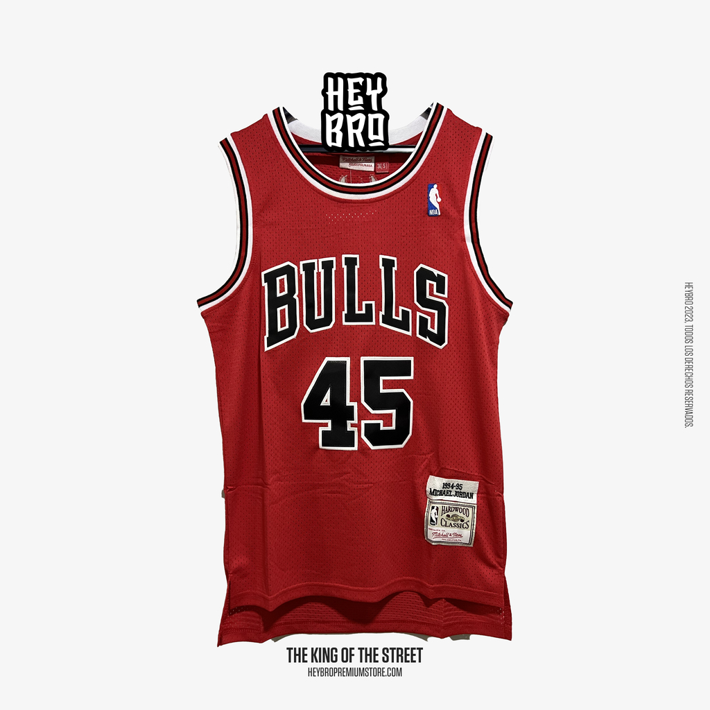 CAMISETA RETRO EDITION CHICAGO BULLS - MICHAEL JORDAN 45