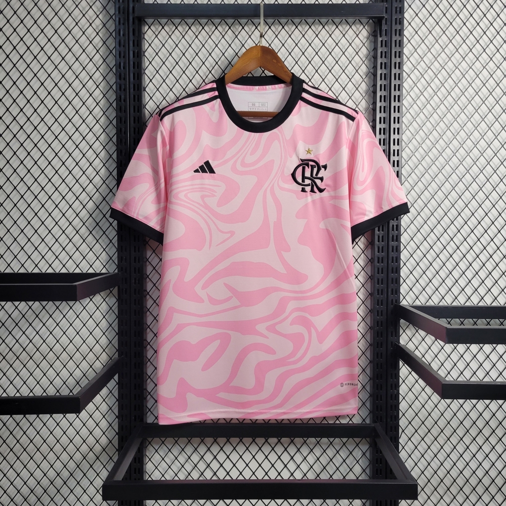 Camisa Flamengo Rosa 2022/23 - Masculina