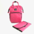 Mochila Maternal Luli Fuchsia en internet