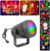 Imagen de Proyector de luz de Navidad con 16 patrones de diapositivas LED