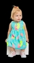 VESTIDO BEBE MARLAN BABY AMARELO - comprar online