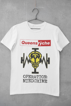 Camiseta Unissex " Queensryche - Operation: Mindcrime "