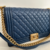 Bolsa Chanel Boy Caviar Azul - loja online