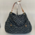 Bolsa Louis Vuitton Blue Denim Hobo Bag GM - comprar online