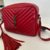 Bolsa Yves Saint Laurent Lou Camera Bag Vermelha - loja online