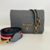 Bolsa Prada Vitello Daino Crossbody Grey - comprar online