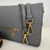 Bolsa Prada Vitello Daino Crossbody Grey - loja online