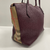 Bolsa Burberry Welburn Vinho - Wishlist Brechó