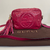 Bolsa Gucci Soho Verniz Rosa - comprar online