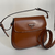 Bolsa Prada Cleo Couro Escovado Marrom - comprar online