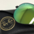 Óculos Ray-Ban Aviador Lente Verde na internet