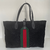 Bolsa Gucci Black Techno Canvas Tote Bag - loja online