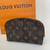 Necessaire Louis Vuitton Canvas Monograma - Wishlist Brechó