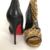 Imagem do Sandália Christian Louboutin Metallic Python Bougliona Cutout