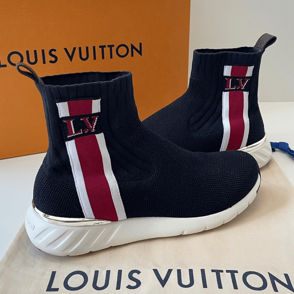 Louis Vuitton Aftergame Sock Sneakers - Green Sneakers, Shoes - LOU164255