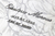 Letras manuscrito para jazigo túmulo cemitério em ACM cromadas 7cm - Nome e datas mais frase