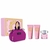 Kit Perfume Versace Bright Crystal 90ml + Body Gel 100ml + Shower Gel 100ml + Bolsa
