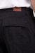Pantalón cargo de gabardina negro (25422-13) - comprar online