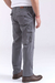 Pantalón cargo de gabardina gris (25422-37) - comprar online