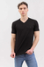 Remera cuello V con lycra Slim fit en internet