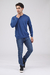 Sweater cuello redondo Azul Medio (Solo S y L) - tienda online