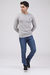 Sweater con lycra gris - tienda online