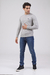 Sweater con lycra gris - Mayorista BRAVO Jeans