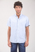 Camisa de lino Seth Celeste (Solo talle M) en internet