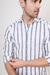 Camisa rayada Thot Azulino - comprar online