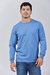 Remera confort con Lycra Azulino - tienda online