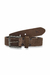 Cinturón de cuero Gamuzado chocolate (Curva de 10 Unidades)