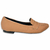 Sapatilha Mocassim Feminino Casual Bico Fino Nude - loja online