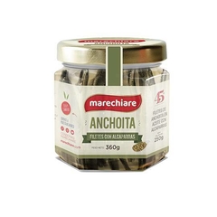 Filetes anchoita en aceite con alcaparras x 360 grs