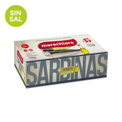 Sardinas sin sal