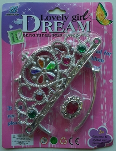 LOVELY GIRL DREAM SET DE CORONITA + ANILLO 917-5A (6540000917518)