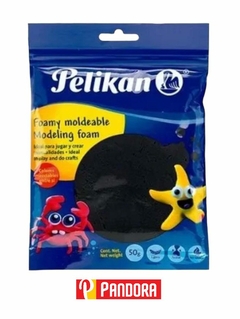 FOAMY MOLDEABLE NEGRO PELIKAN 50GRS (7501015204160)