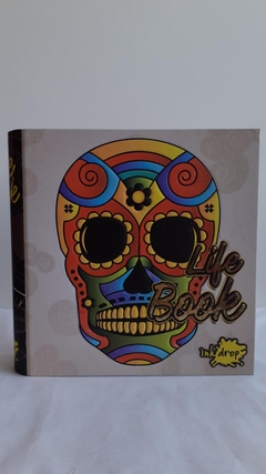 CARPETA ESCOLAR (3X40) INKDROP -CALAVERAS (7798371100971) - comprar online